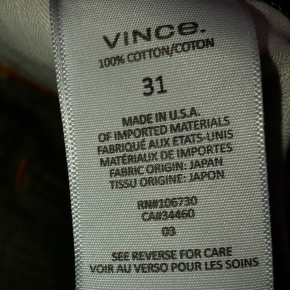 VINCE. Slim Jeans - Picture 7 of 7
